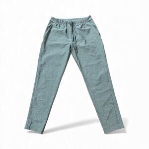 Lululemon Athletica Women's Jet Crop Battleship Heather Gray Stretch Pants sz 4